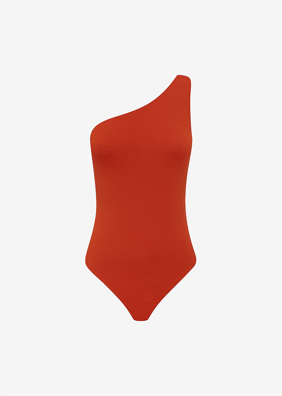 Matteau Asymmetric Maillot - Tomato Crinkle β view 5 of 5