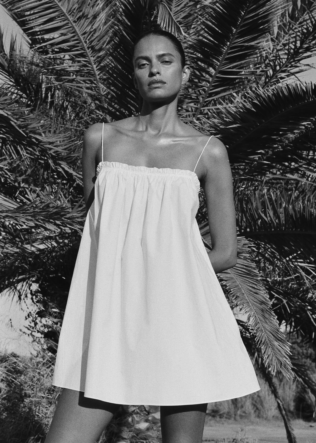 Matteau Frill Cami Mini Dress - Limoncello β view 3 of 6