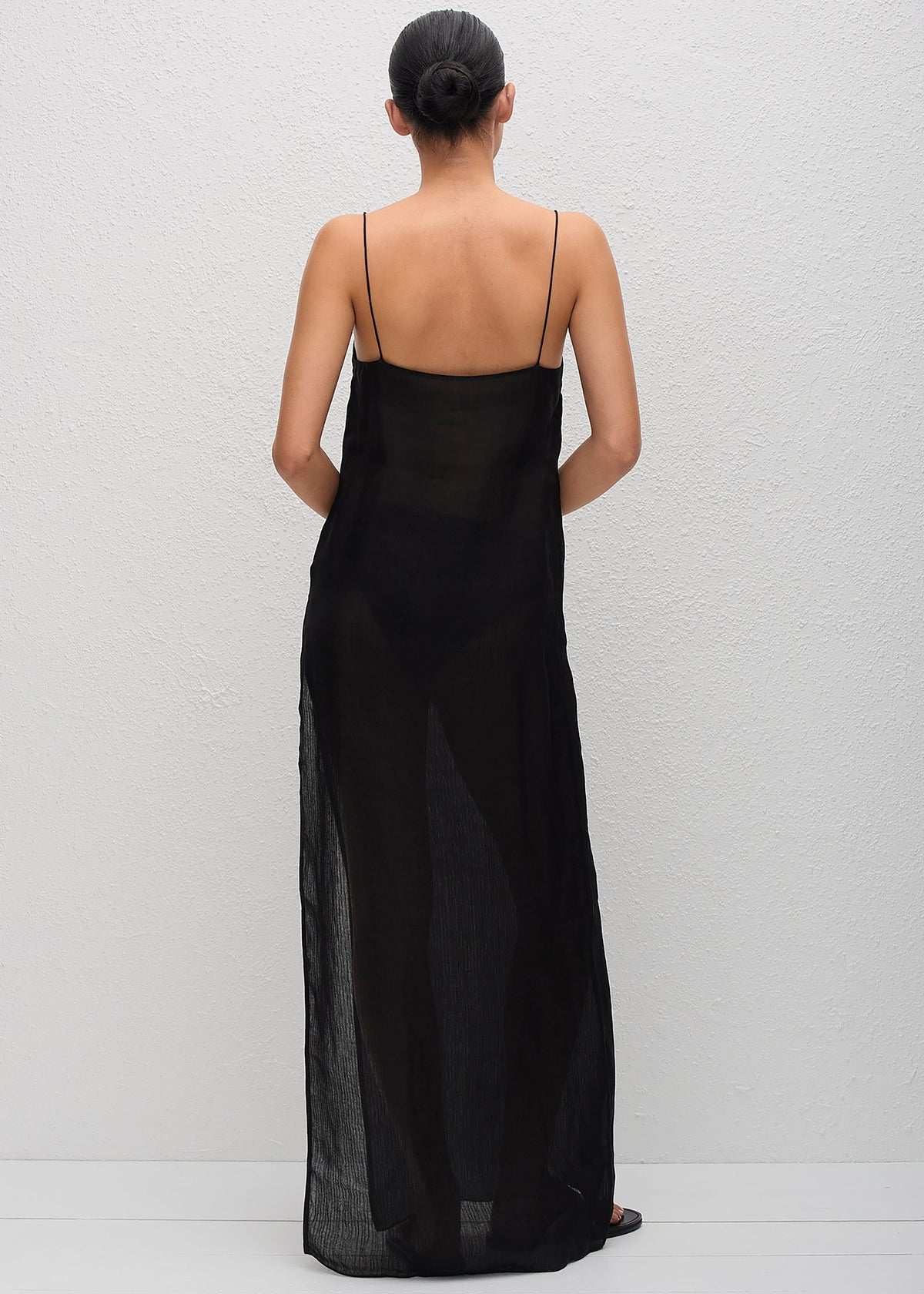 Matteau Sheer Cami Dress - Black β view 5 of 6