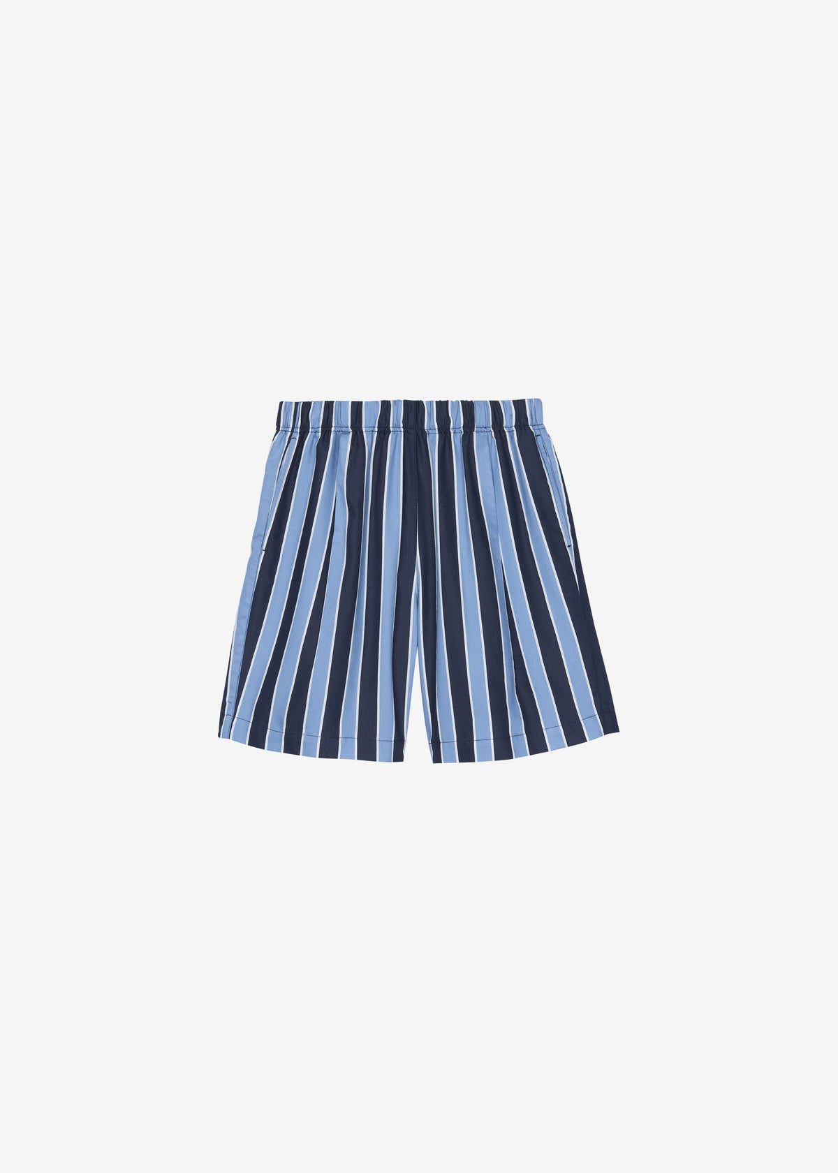 Matthias Striped Bermuda Shorts - Navy Stripe β view 9 of 9
