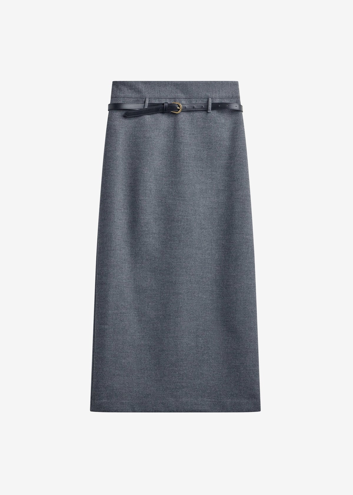 Mauvilly Belted Pencil Skirt - Grey β view 8 of 8