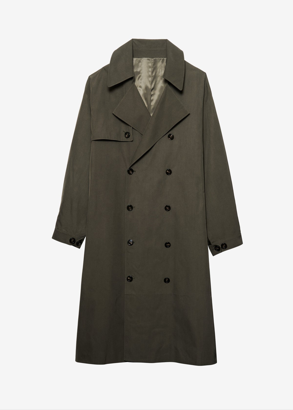Mavis Oversized Trench - Khaki β view 10 of 10
