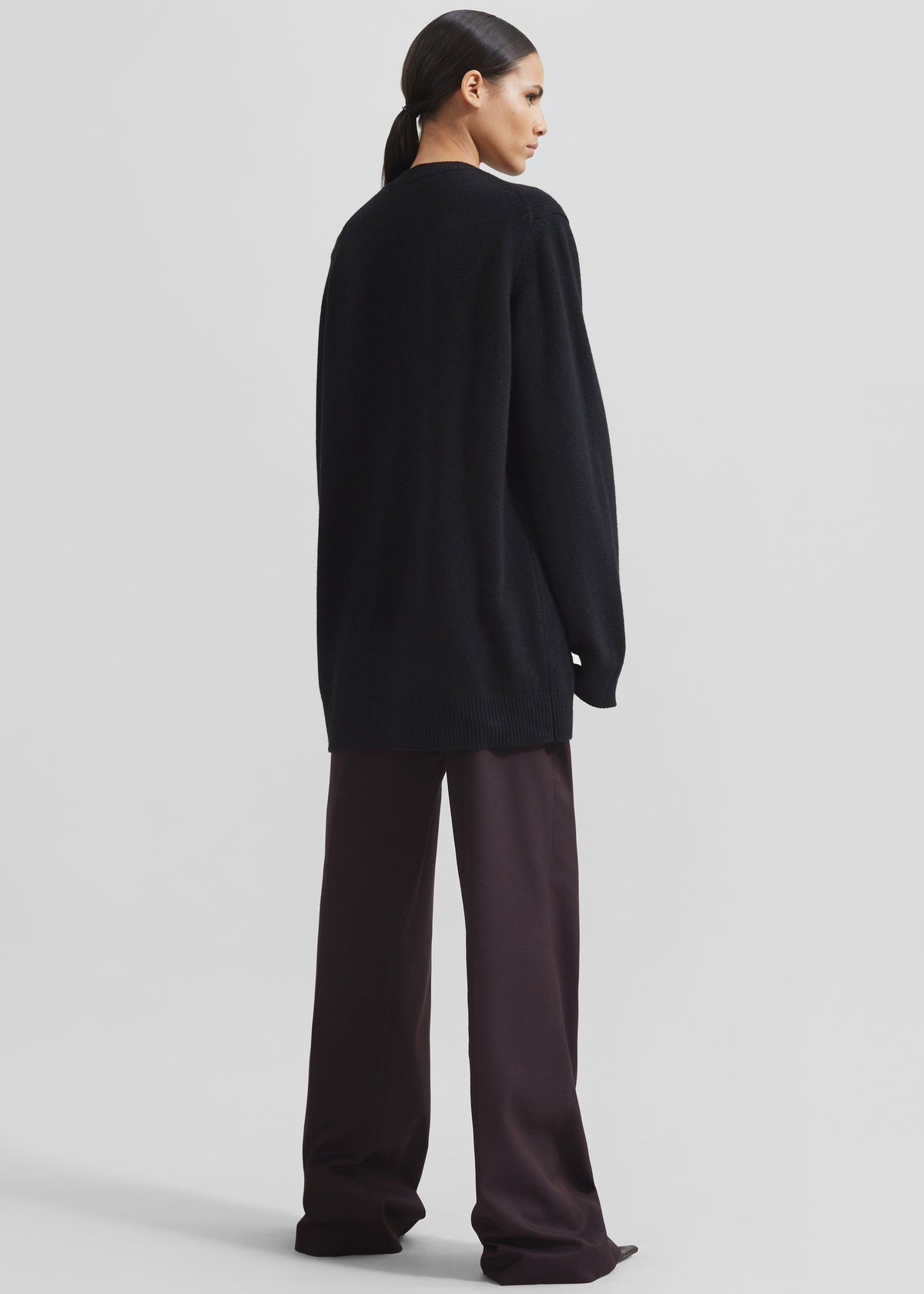 Maxime Knit Sweater Dress - Black β view 6 of 7