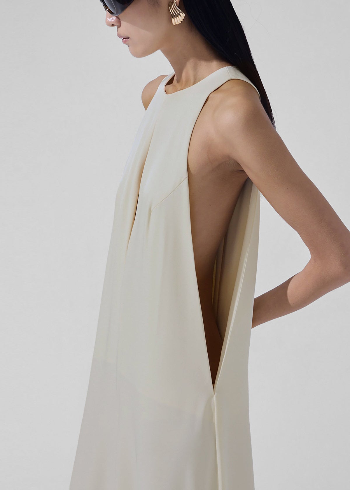 Mayan Wide Leg Jumpsuit - Ivory β view 2 of 8