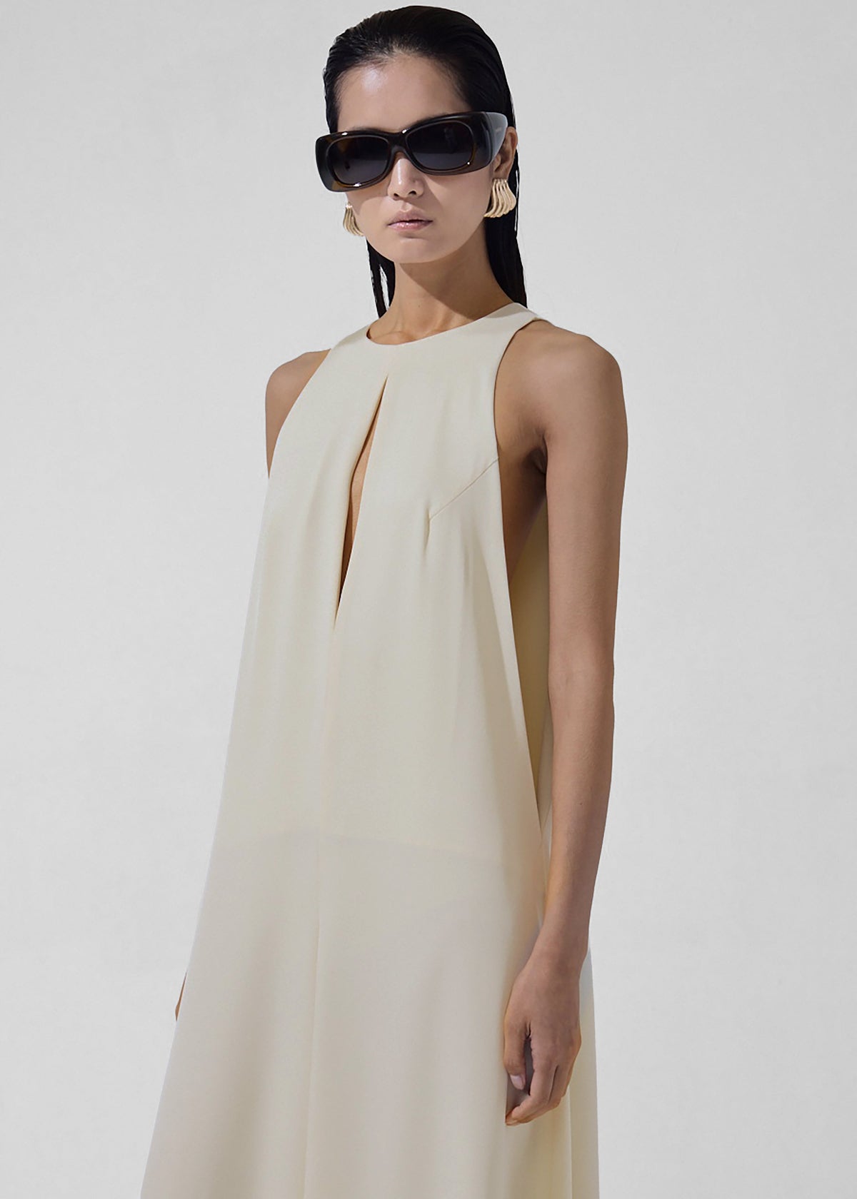 Mayan Wide Leg Jumpsuit - Ivory β view 4 of 8