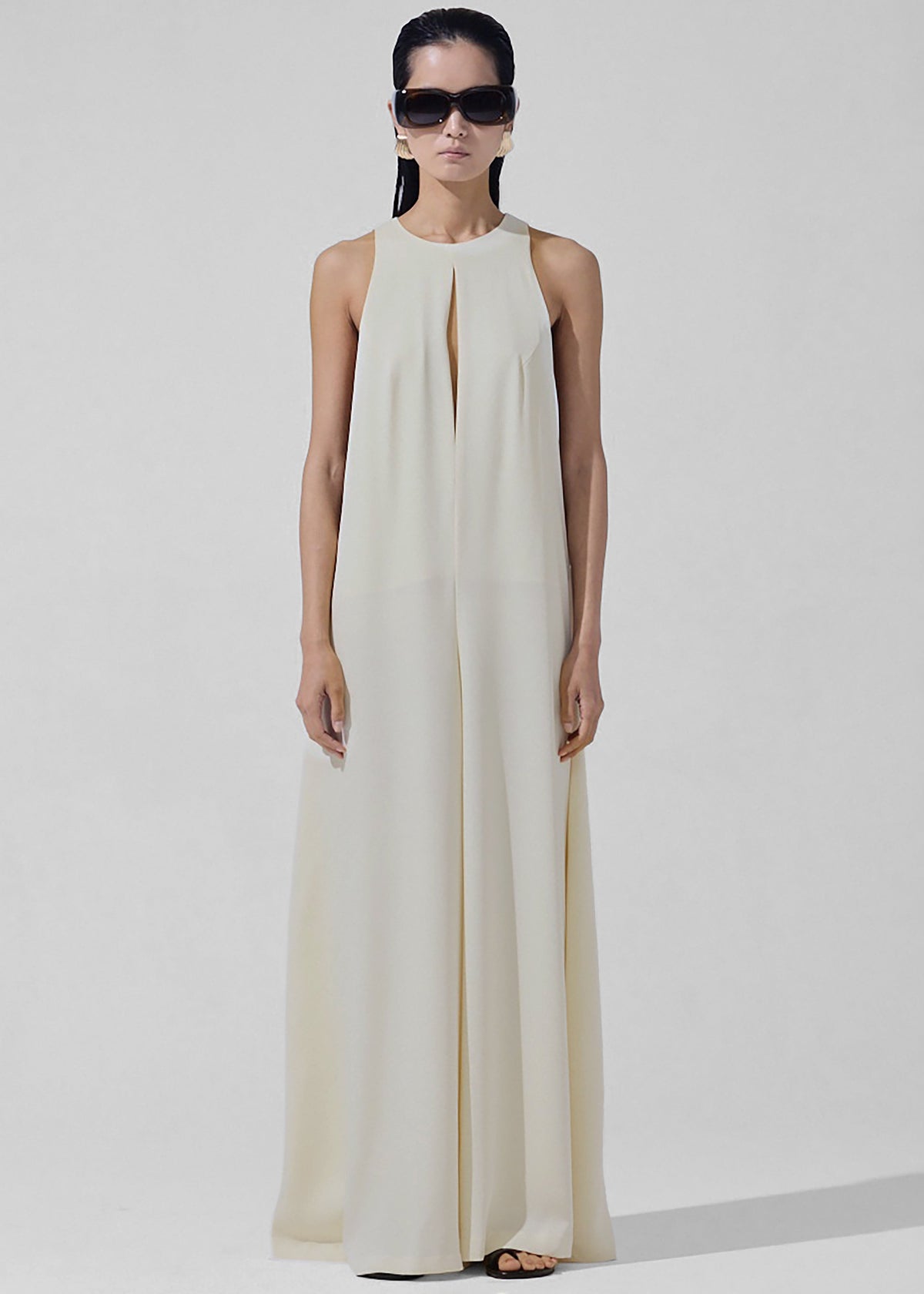Mayan Wide Leg Jumpsuit - Ivory β view 3 of 8