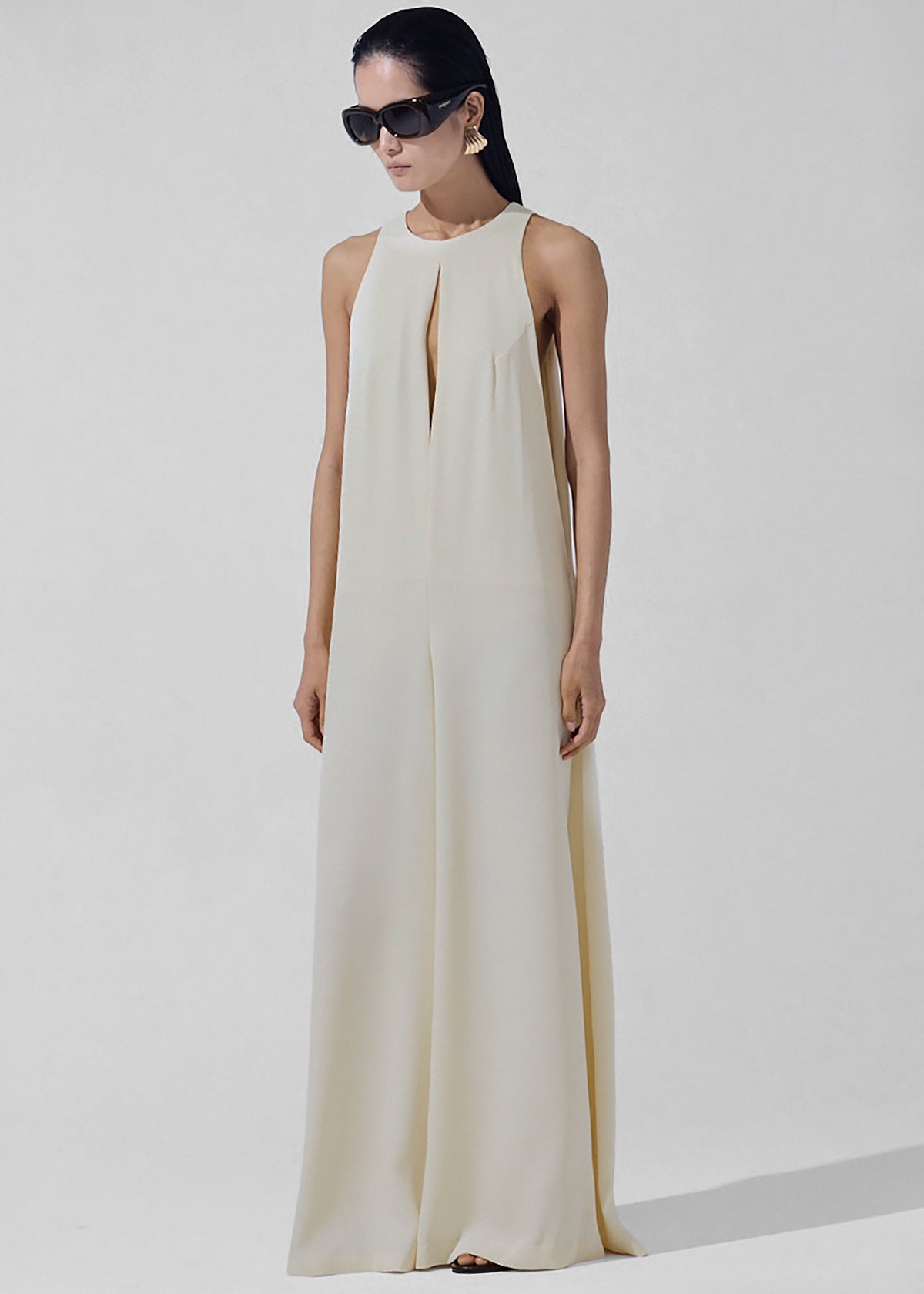 Mayan Wide Leg Jumpsuit - Ivory β view 5 of 8