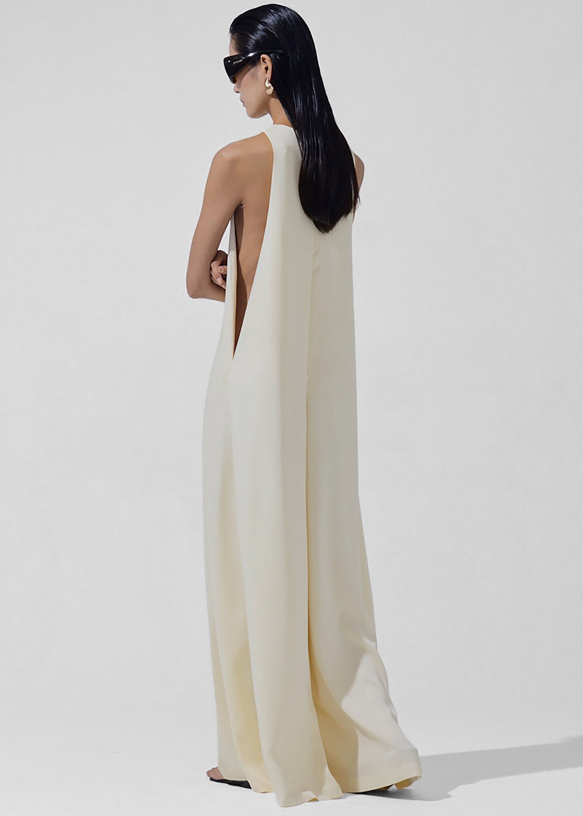 Mayan Wide Leg Jumpsuit - Ivory β view 7 of 8