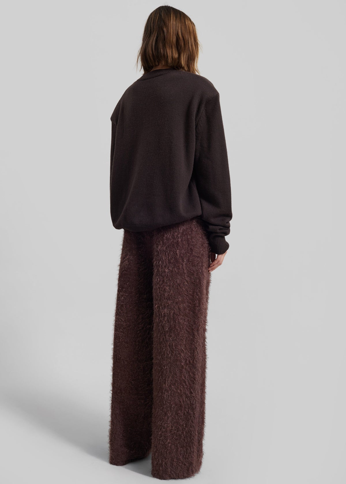 Melker Furry Pants - Mauve Brown β view 11 of 12