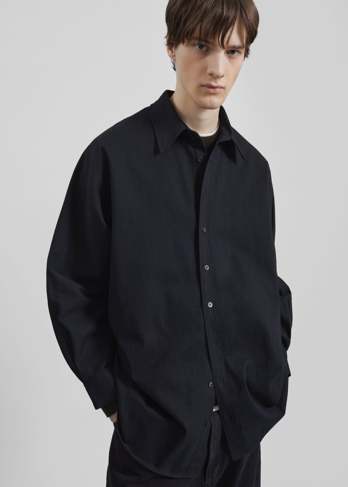 Millom Shirt - Black β view 1 of 8