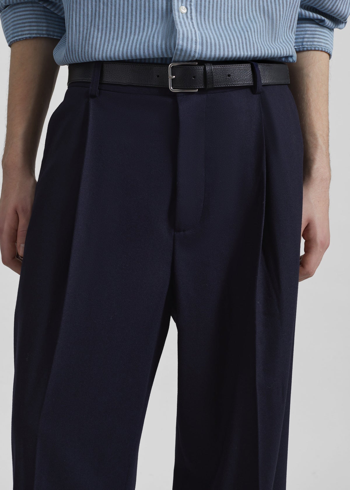 Milton Flannel Trousers - Navy β view 7 of 10