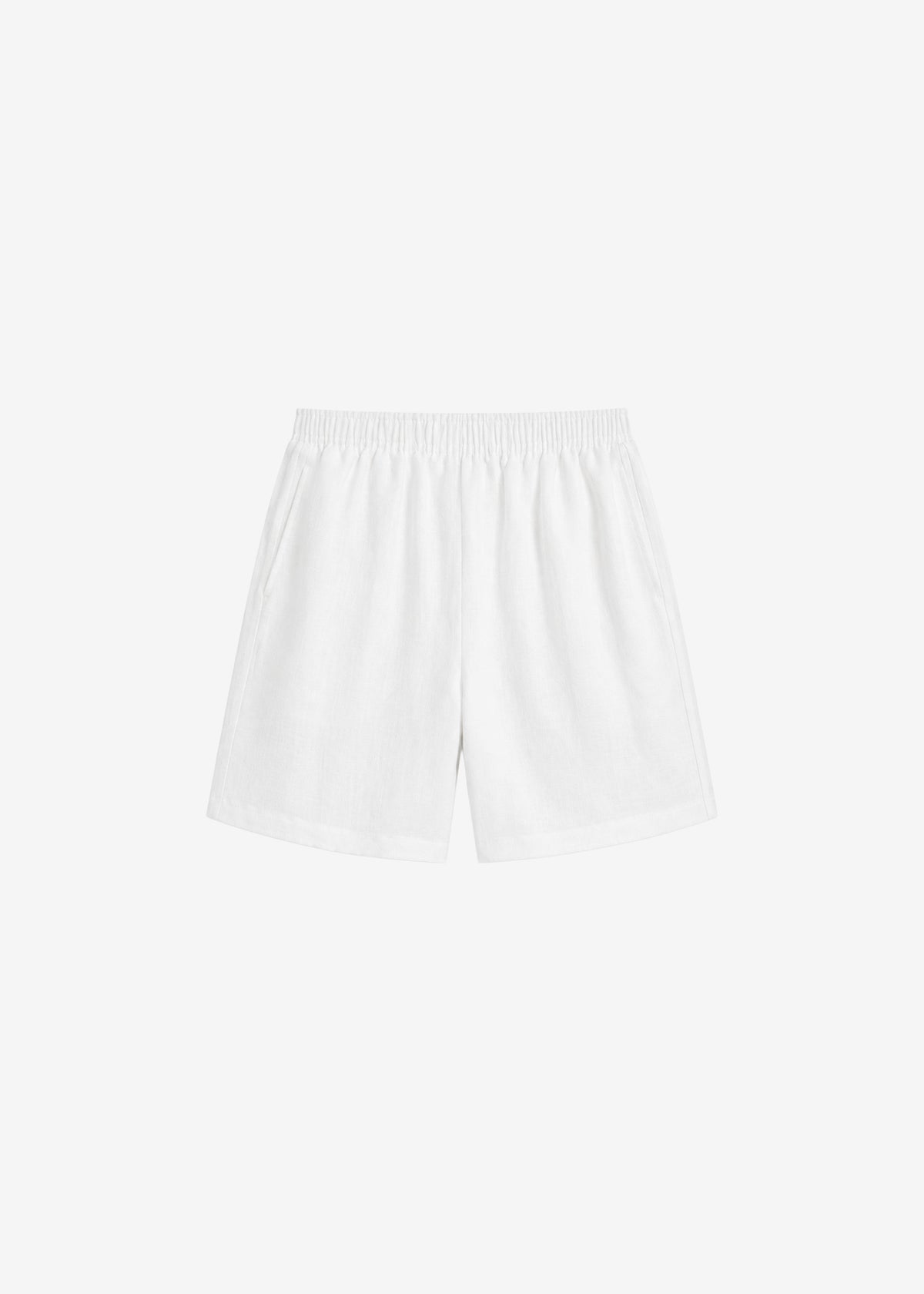 Mineo Linen Shorts - White β view 7 of 7