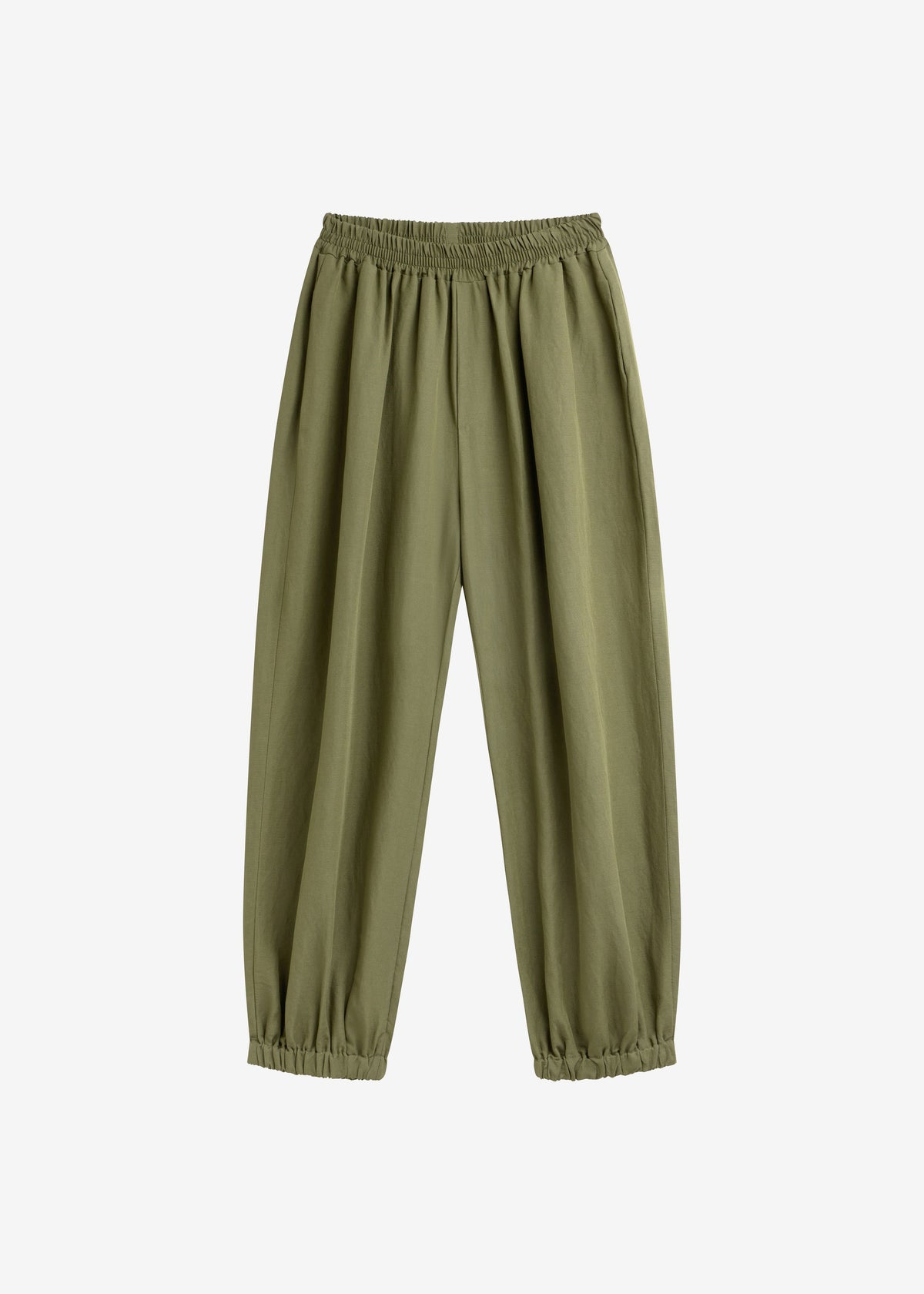 Morat Linen Balloon Pants - Olive β view 8 of 8