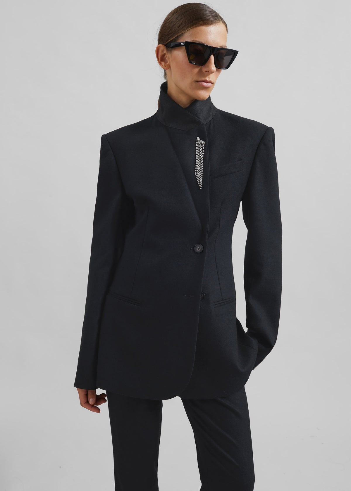 Morrison Crossover Blazer - Black β view 2 of 9