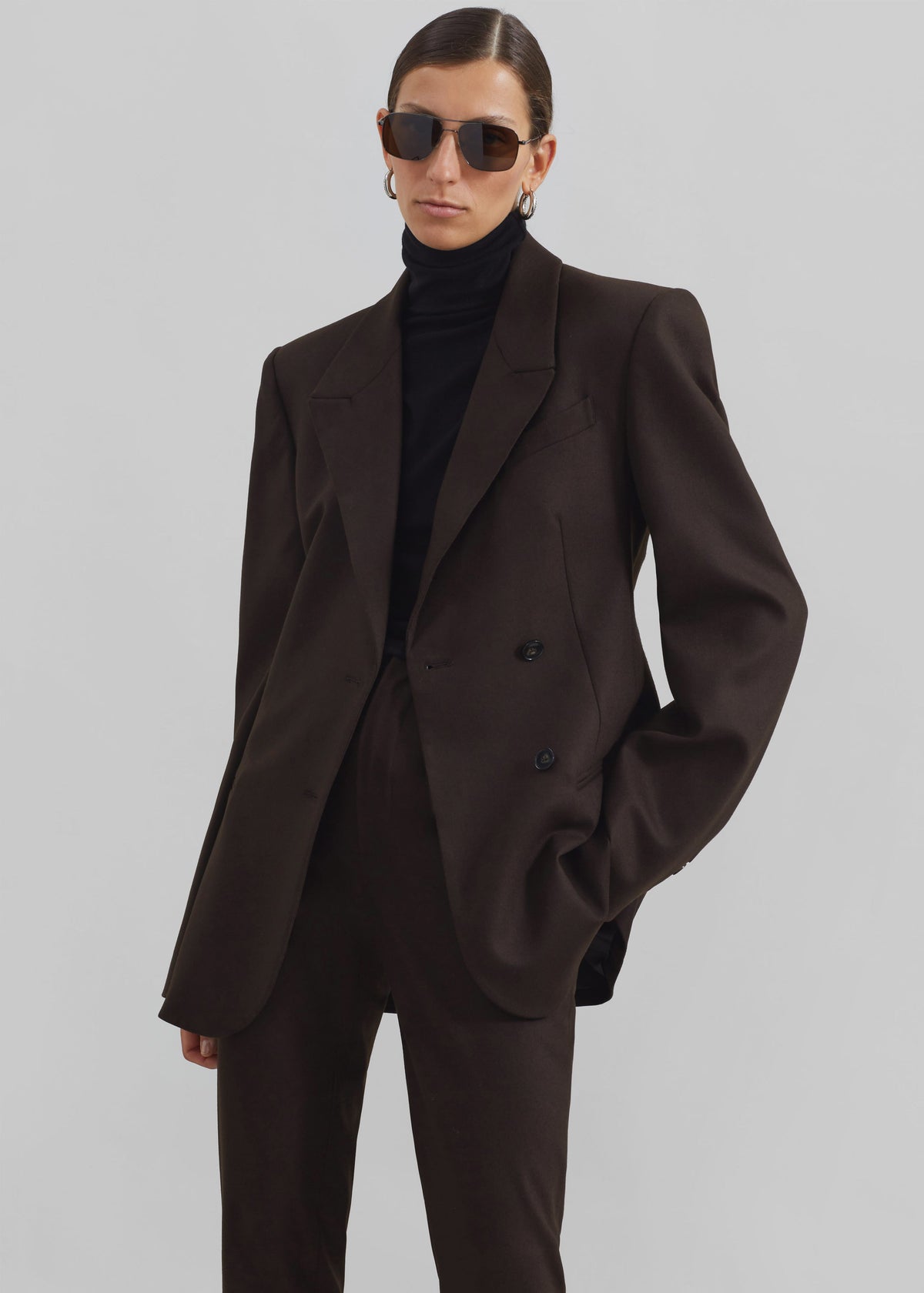 Morrison Crossover Blazer - Brown β view 5 of 14
