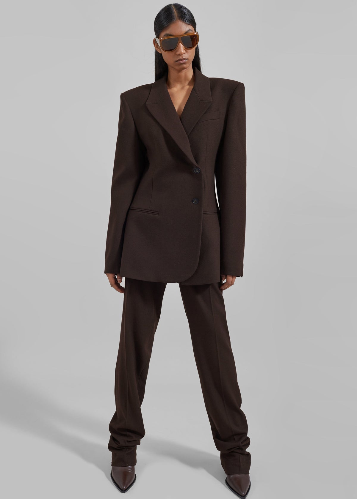 Morrison Long Trousers - Brown β view 8 of 11