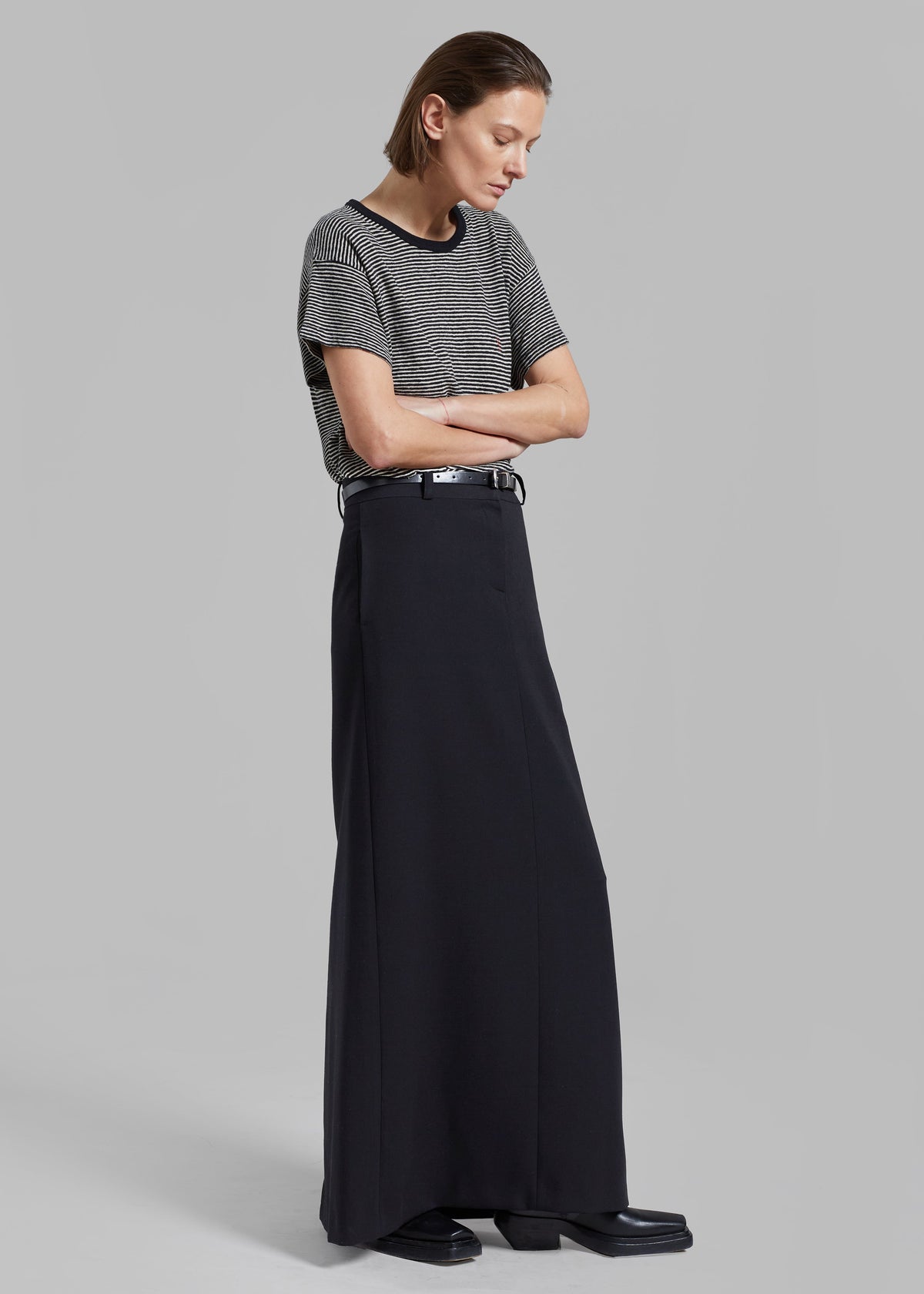 Malvo Long Pencil Skirt - Black β view 9 of 12