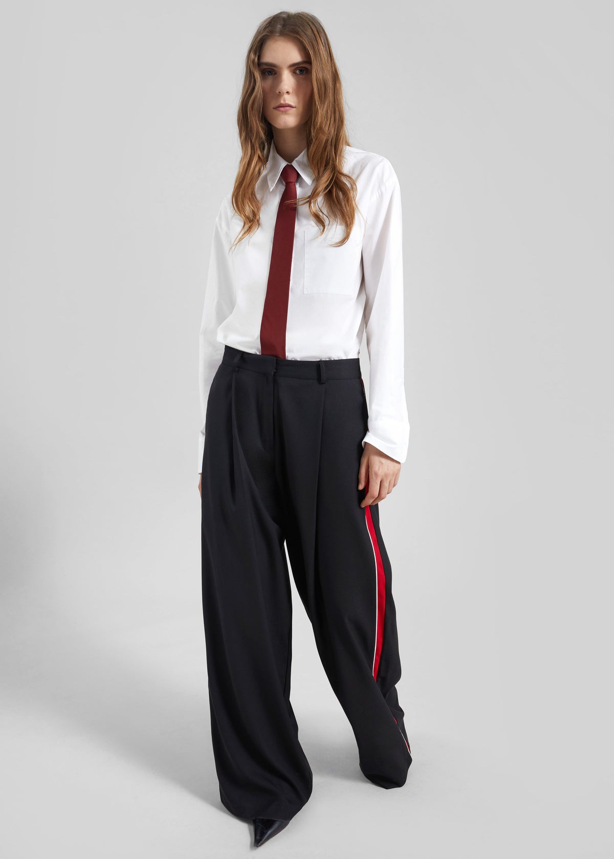 Nairn Contrast Stripe Pants - Black β view 3 of 8