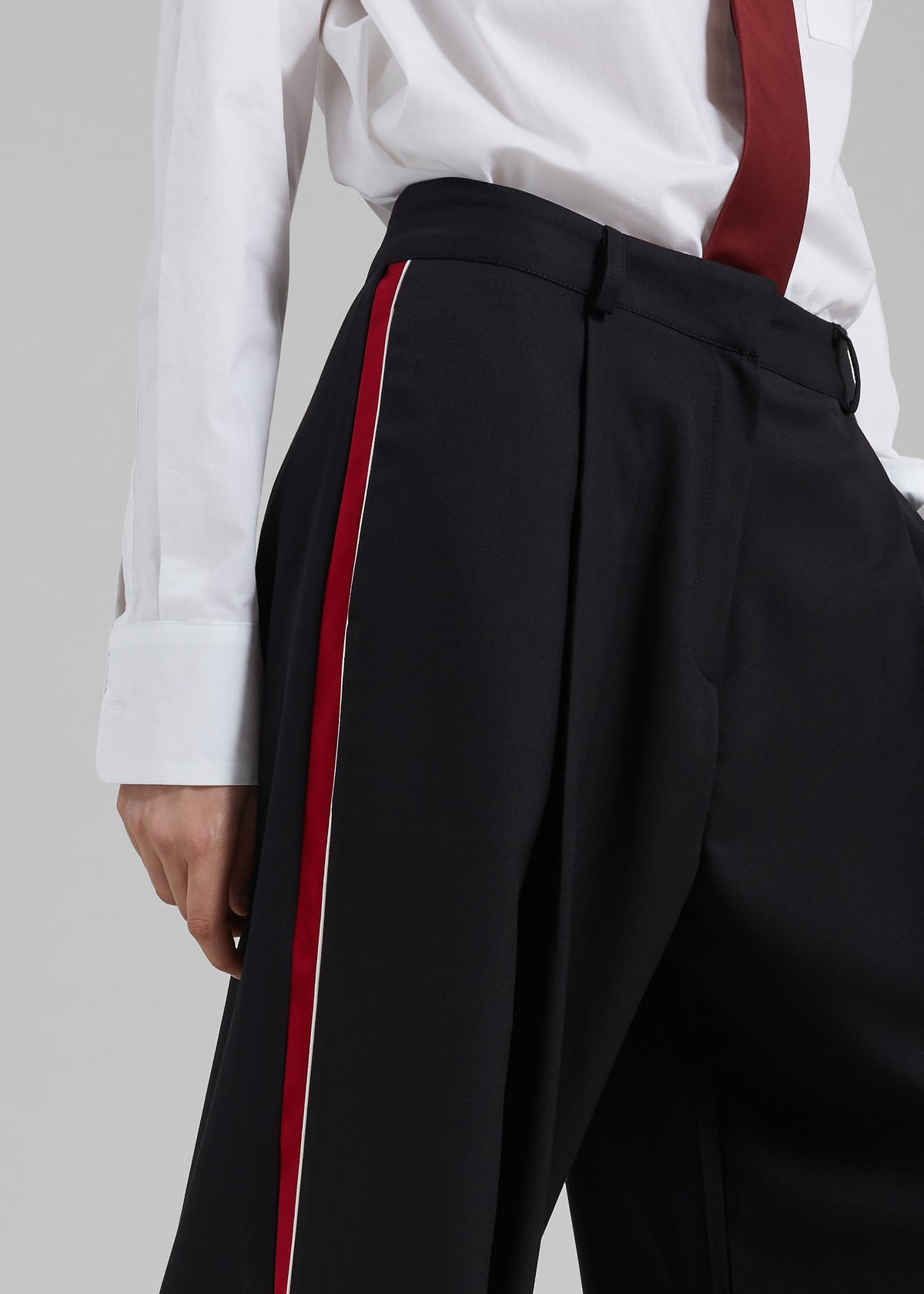 Nairn Contrast Stripe Pants - Black β view 5 of 8
