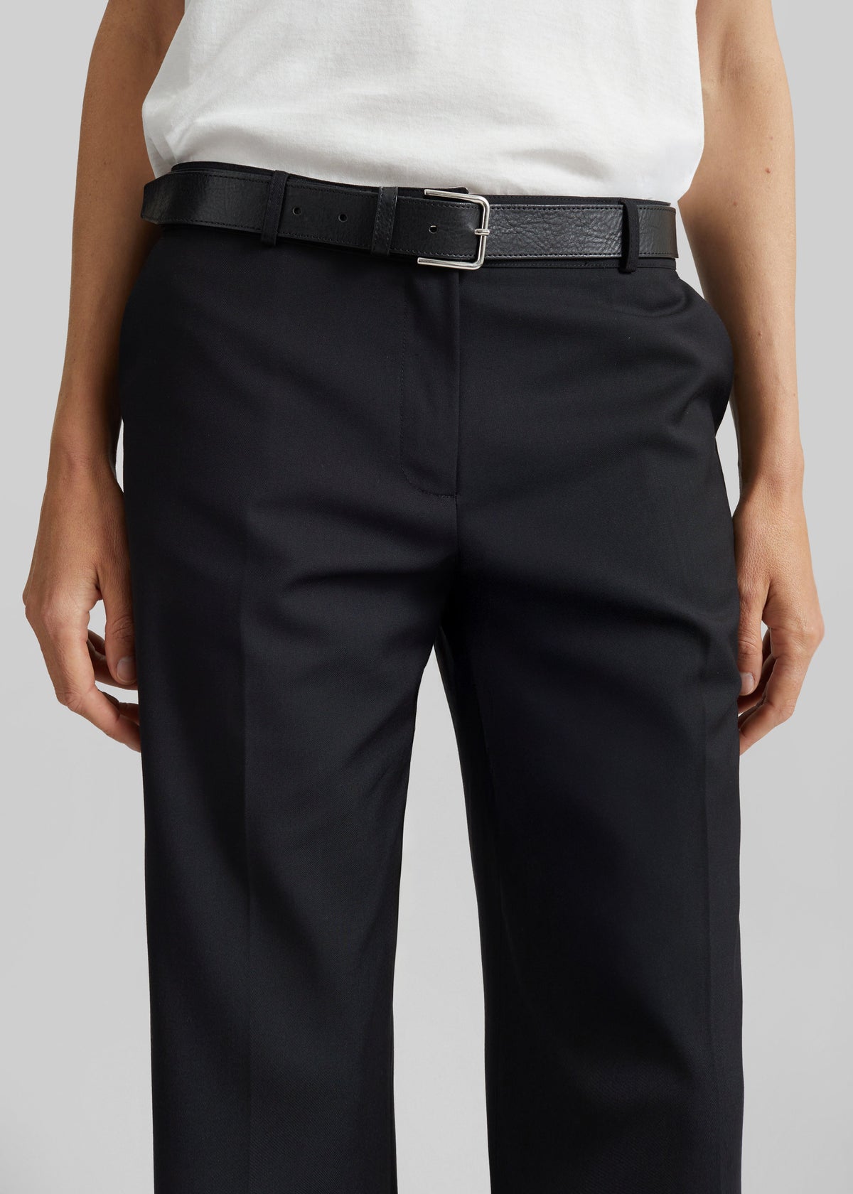 Nantes Straight Trousers - Black β view 6 of 9