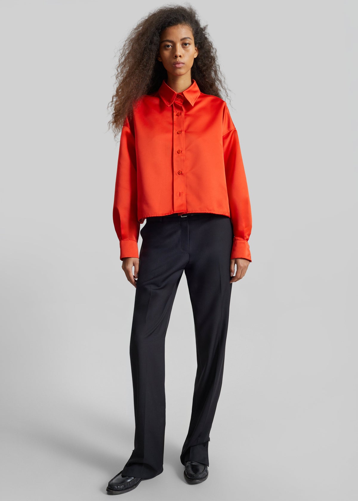 Nantes Straight Trousers - Black β view 3 of 9