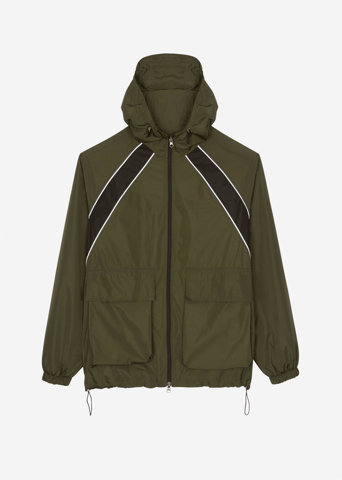 Navan Windbreaker Cargo Jacket - Khaki β view 9 of 9