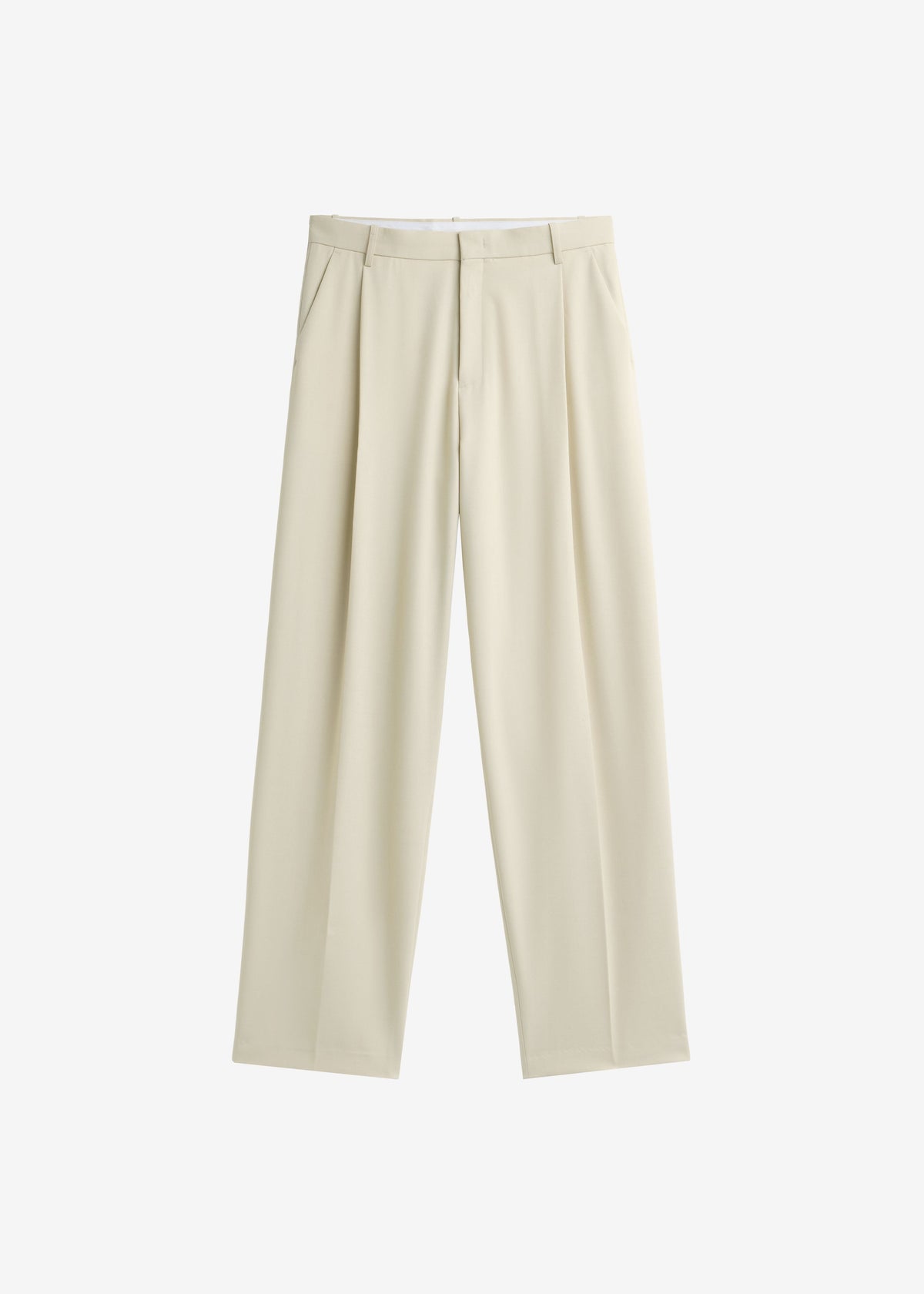 Neria Pleated Trousers - Light Beige β view 7 of 7