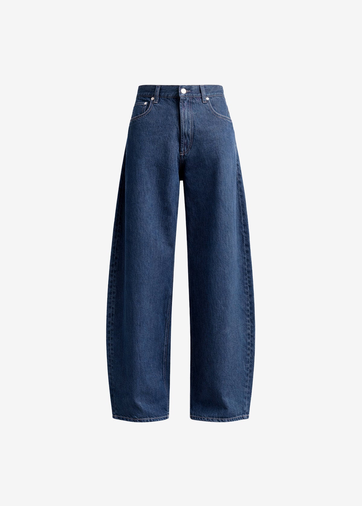 Nick Barrel Leg Jeans - Medium Wash – view 9 of 9