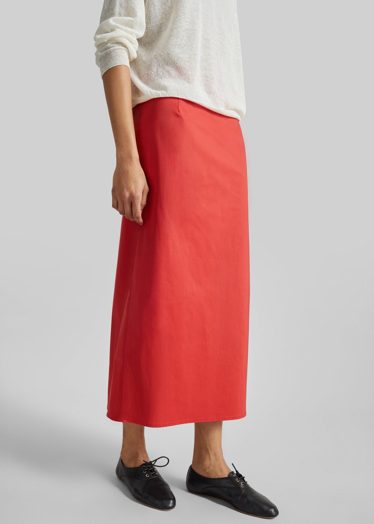Nisa Midi Skirt - Red β view 2 of 8
