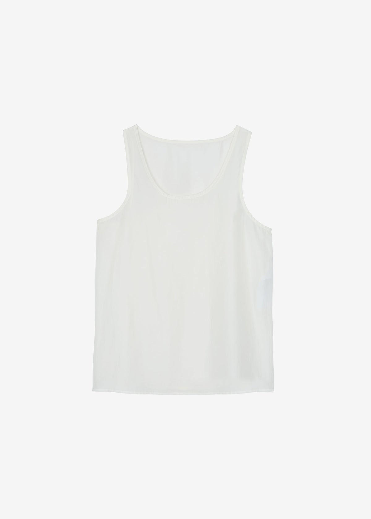 Nivee Lustrous Boxy Tank - Ivory β view 8 of 8