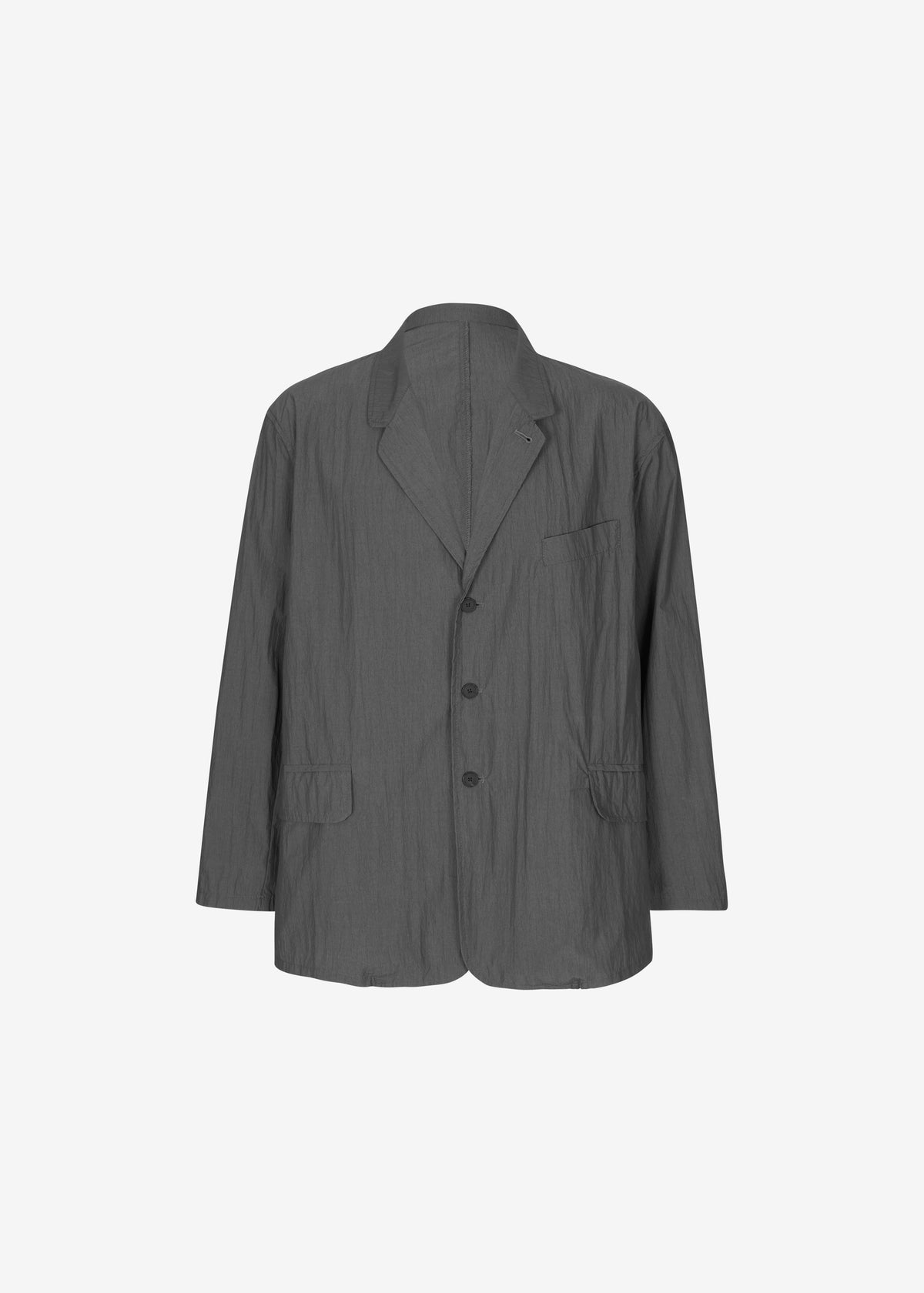 Ohio Crinkled Poplin Blazer - Slate Grey β view 10 of 10