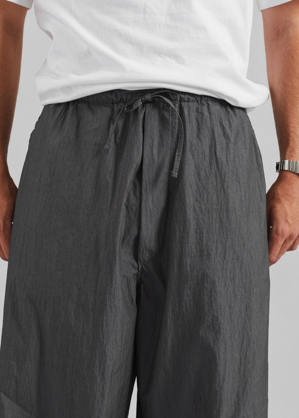 Ohio Crinkled Poplin Pants - Slate Grey β view 5 of 11