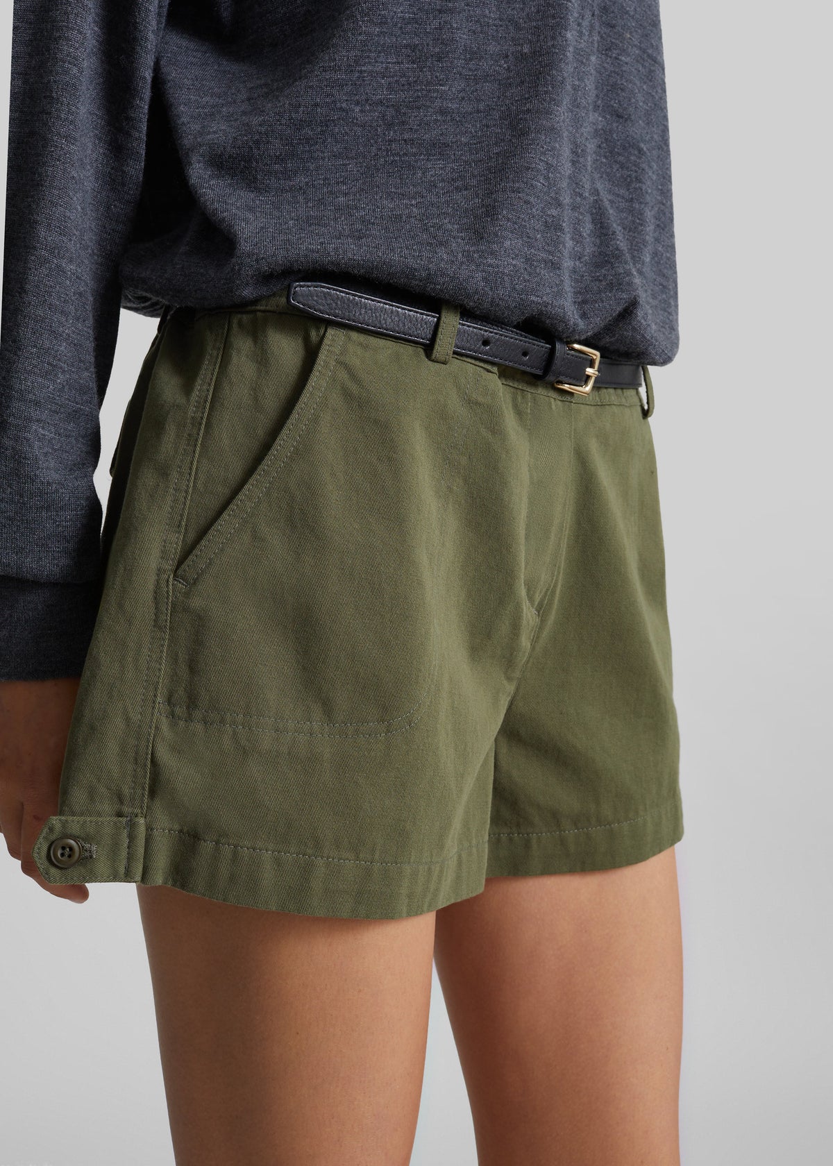 Olane Shorts - Dark Olive β view 3 of 7