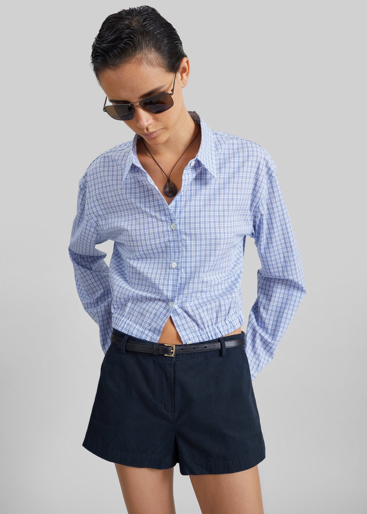 Olane Shorts - Navy β view 2 of 7