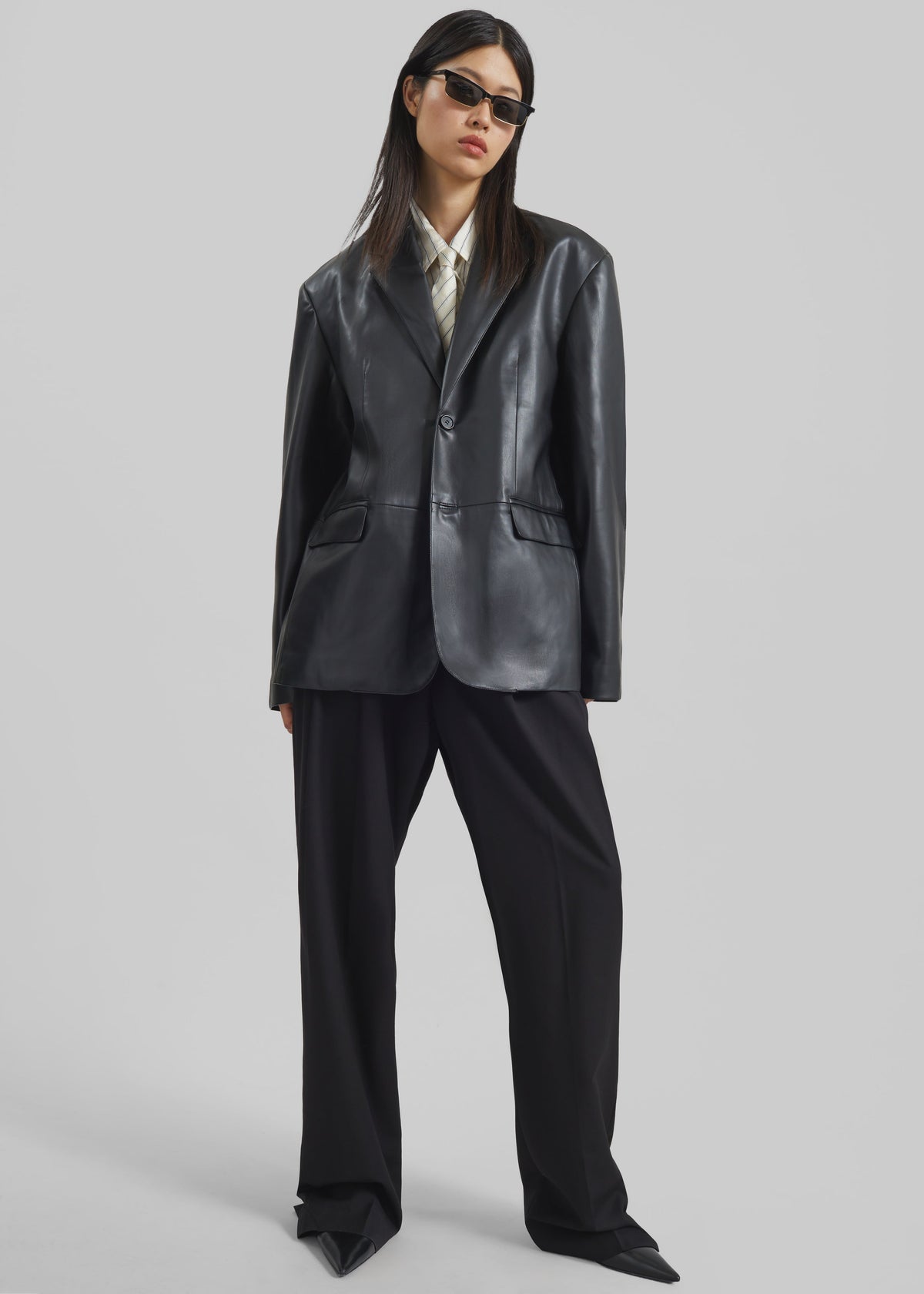 Olympia Blazer - Black β view 2 of 13