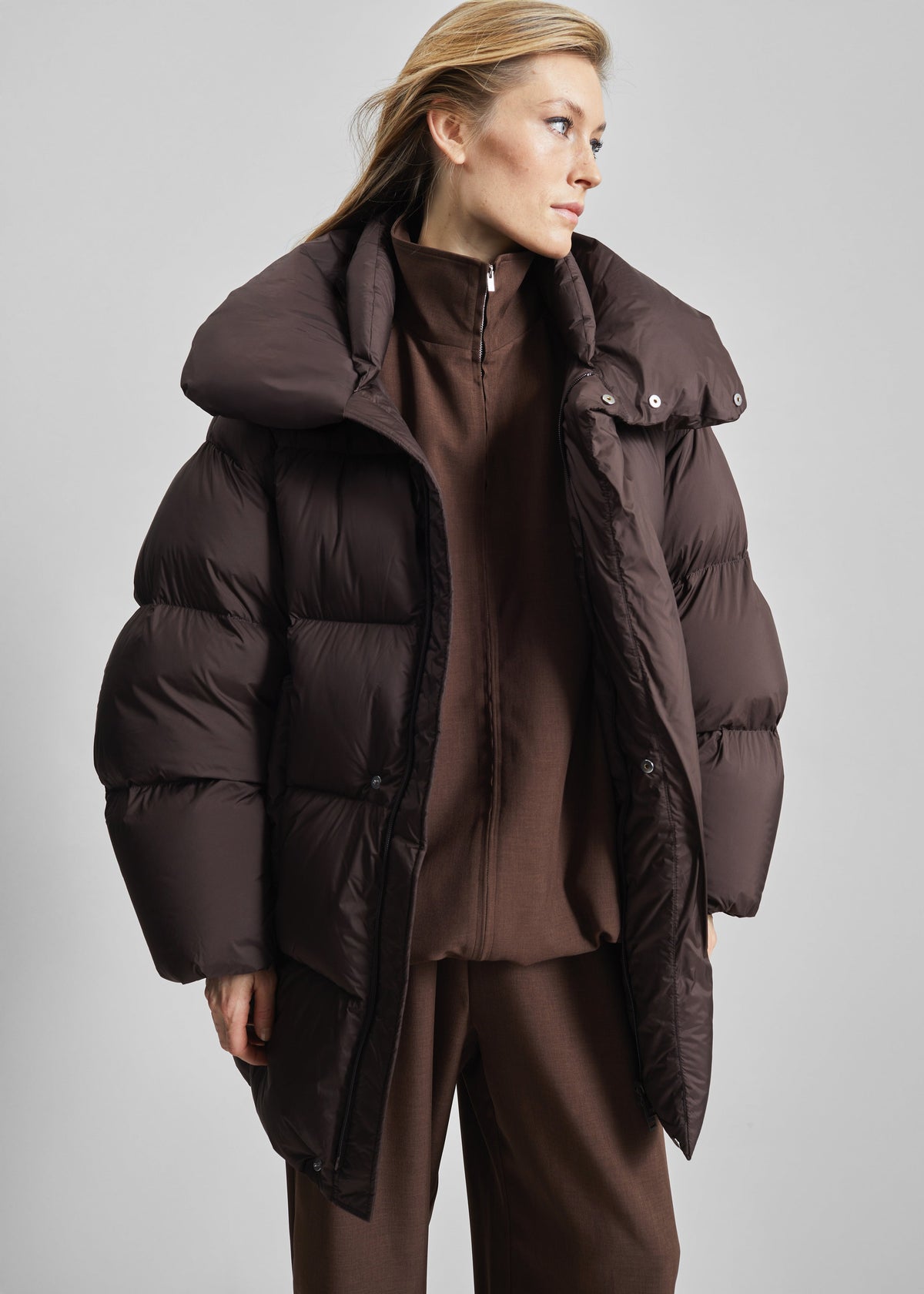 Ortler Puffer Jacket - Brown β view 5 of 8