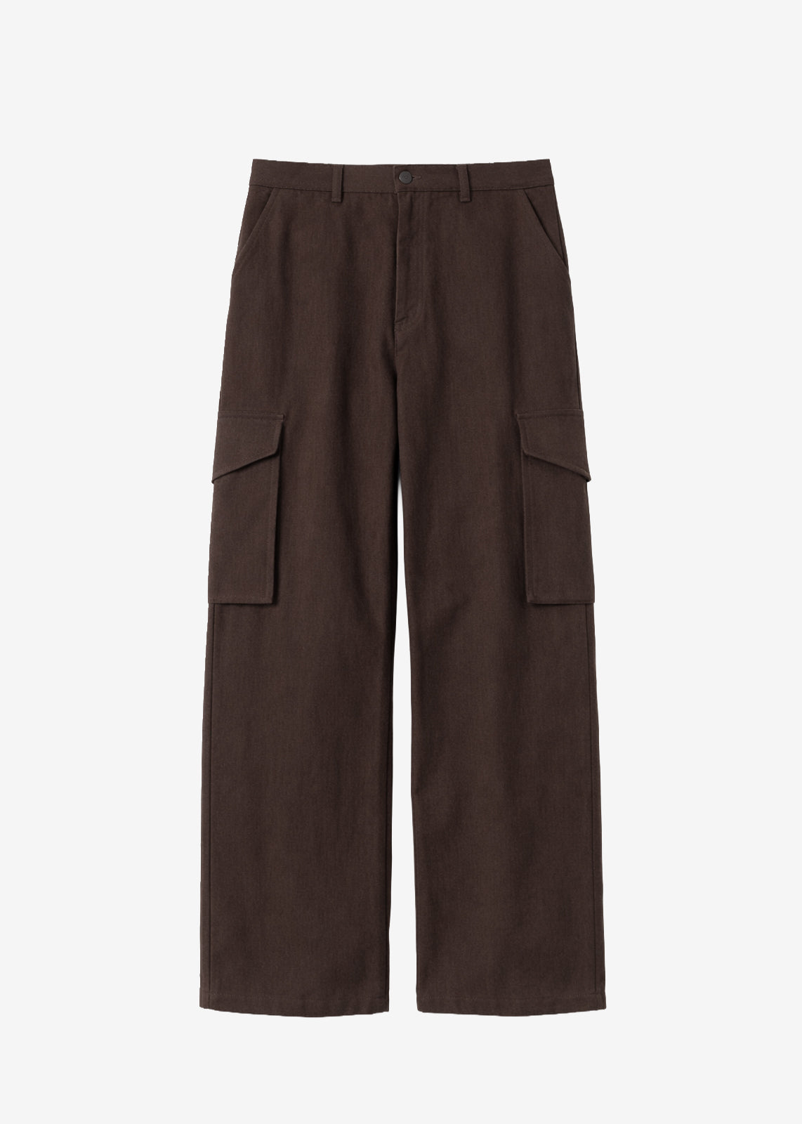 Oslo Cotton Cargo Pants - Brown β view 6 of 6