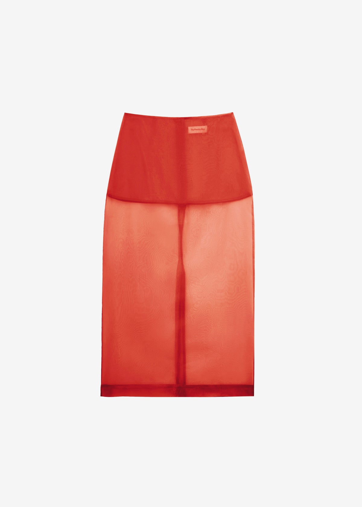 Peri Sheer Midi Skirt - Red β view 11 of 11