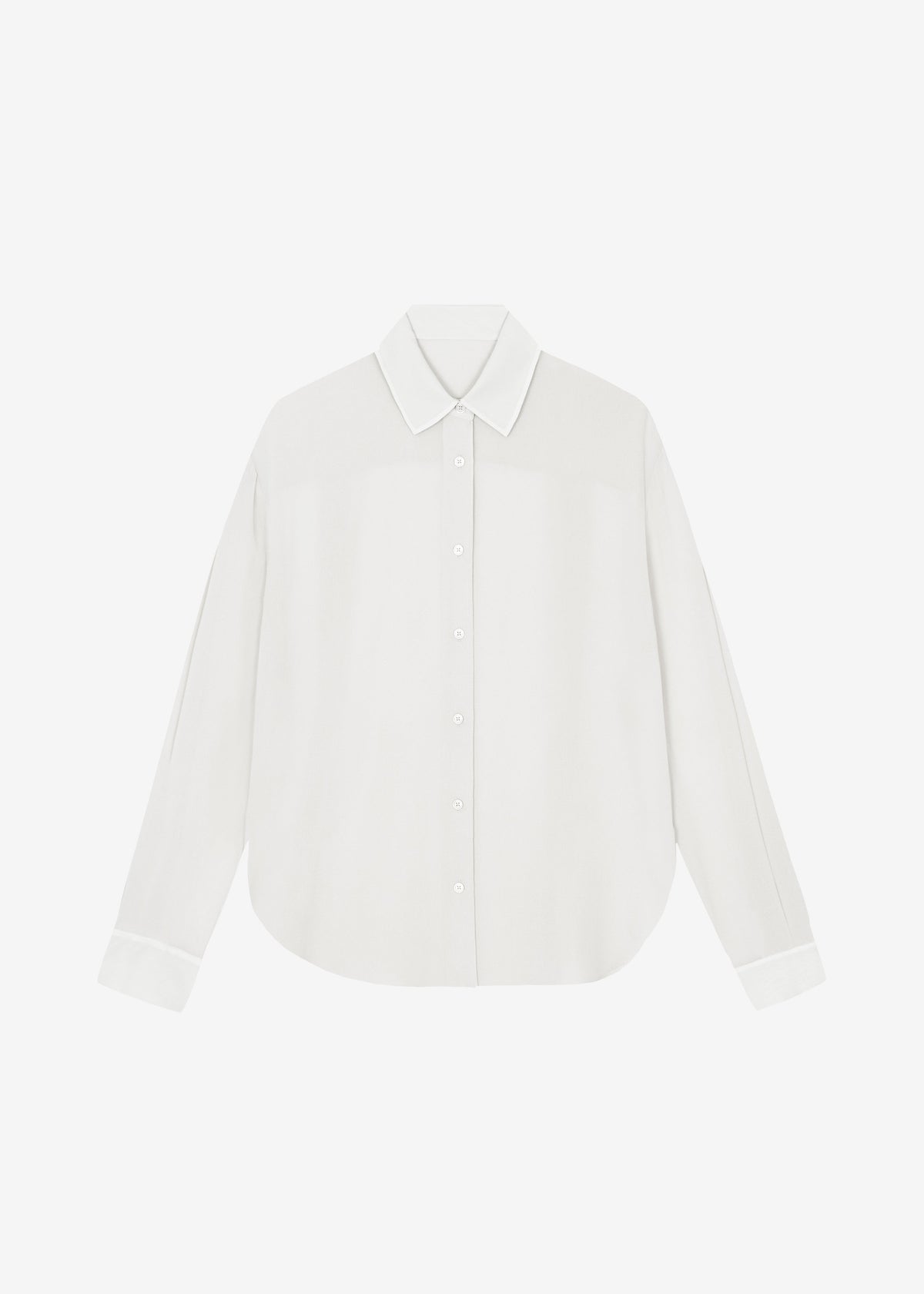 Peri Georgette Shirt - White β view 8 of 8