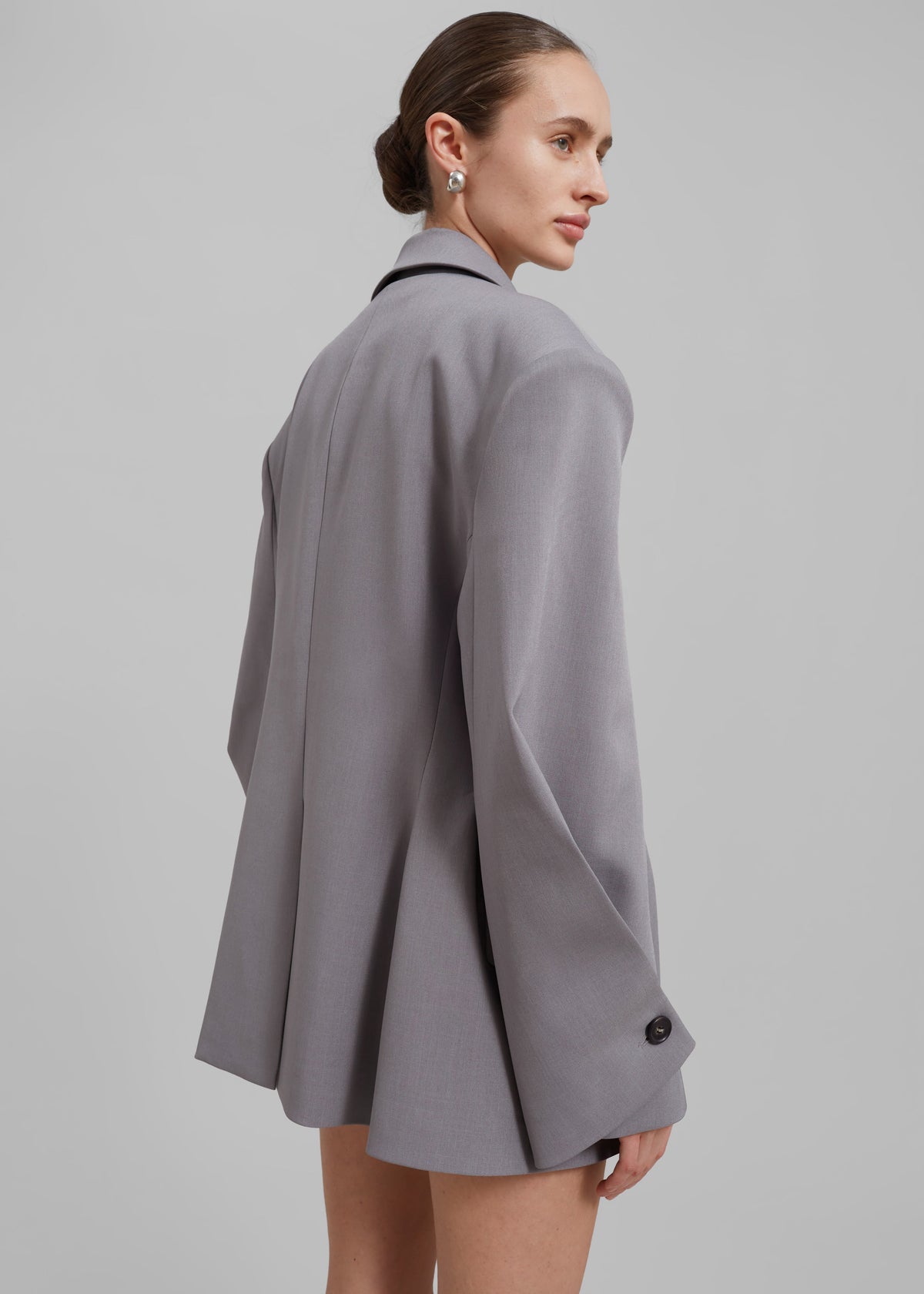 Pia Boxy Blazer - Grey β view 10 of 11