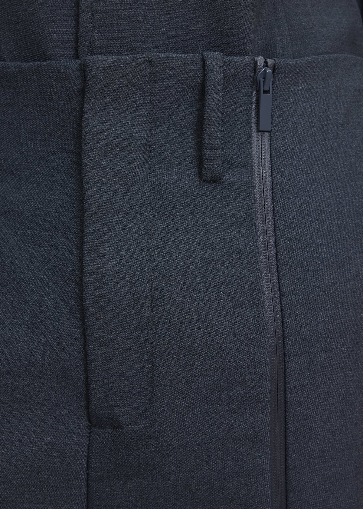 Pieces Uniques Emin Zip Pants - Ashen Sky β view 4 of 7