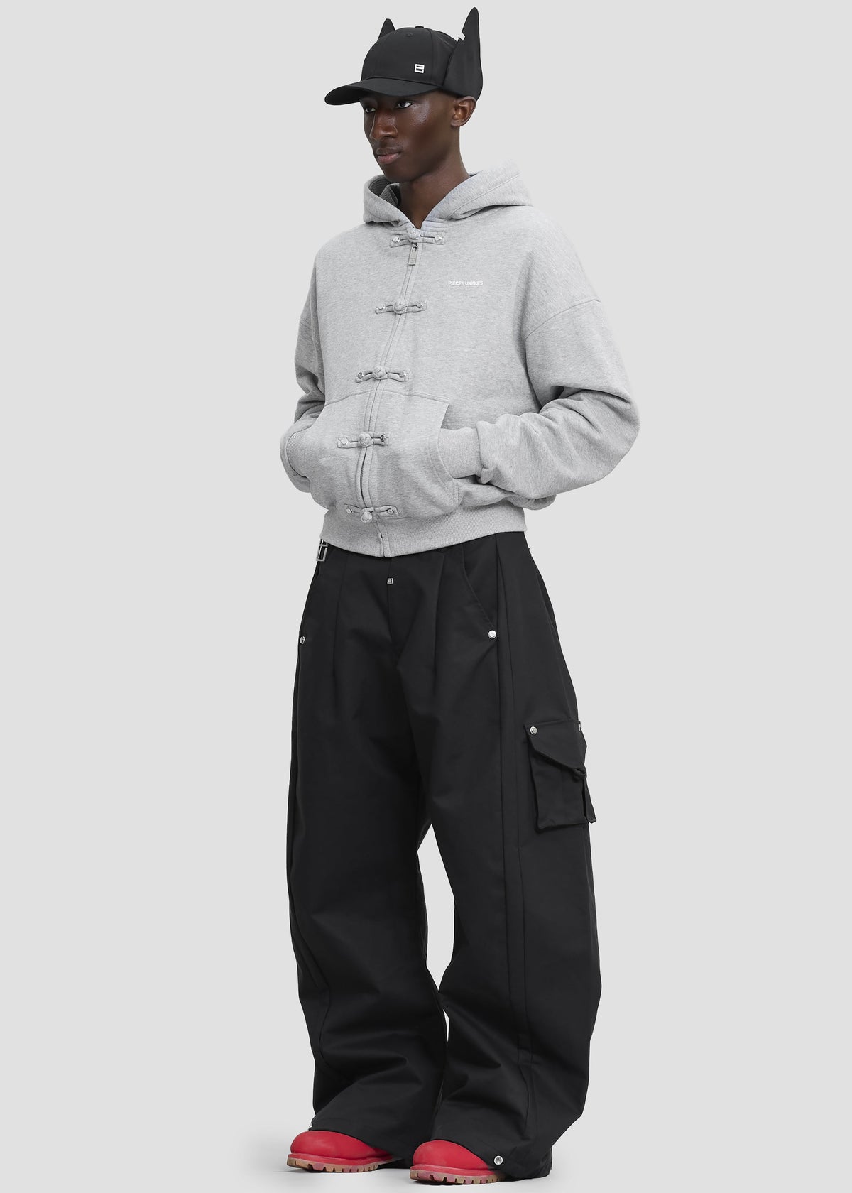 Pieces Uniques Ma Gua Hoodie - Jian Grey β view 4 of 6