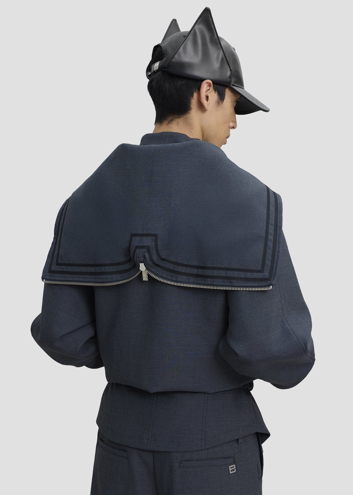 Pieces Uniques Seifuku Shirt - Ashen Sky β view 3 of 7