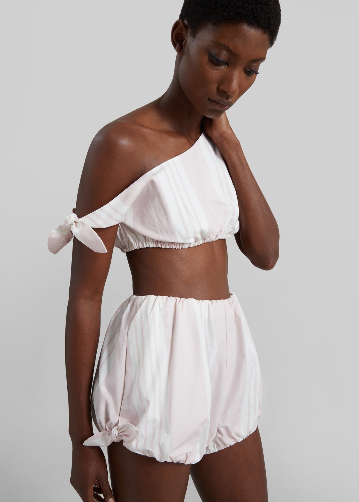 Posse Rosie Tie Top - Pink Stripe β view 2 of 8
