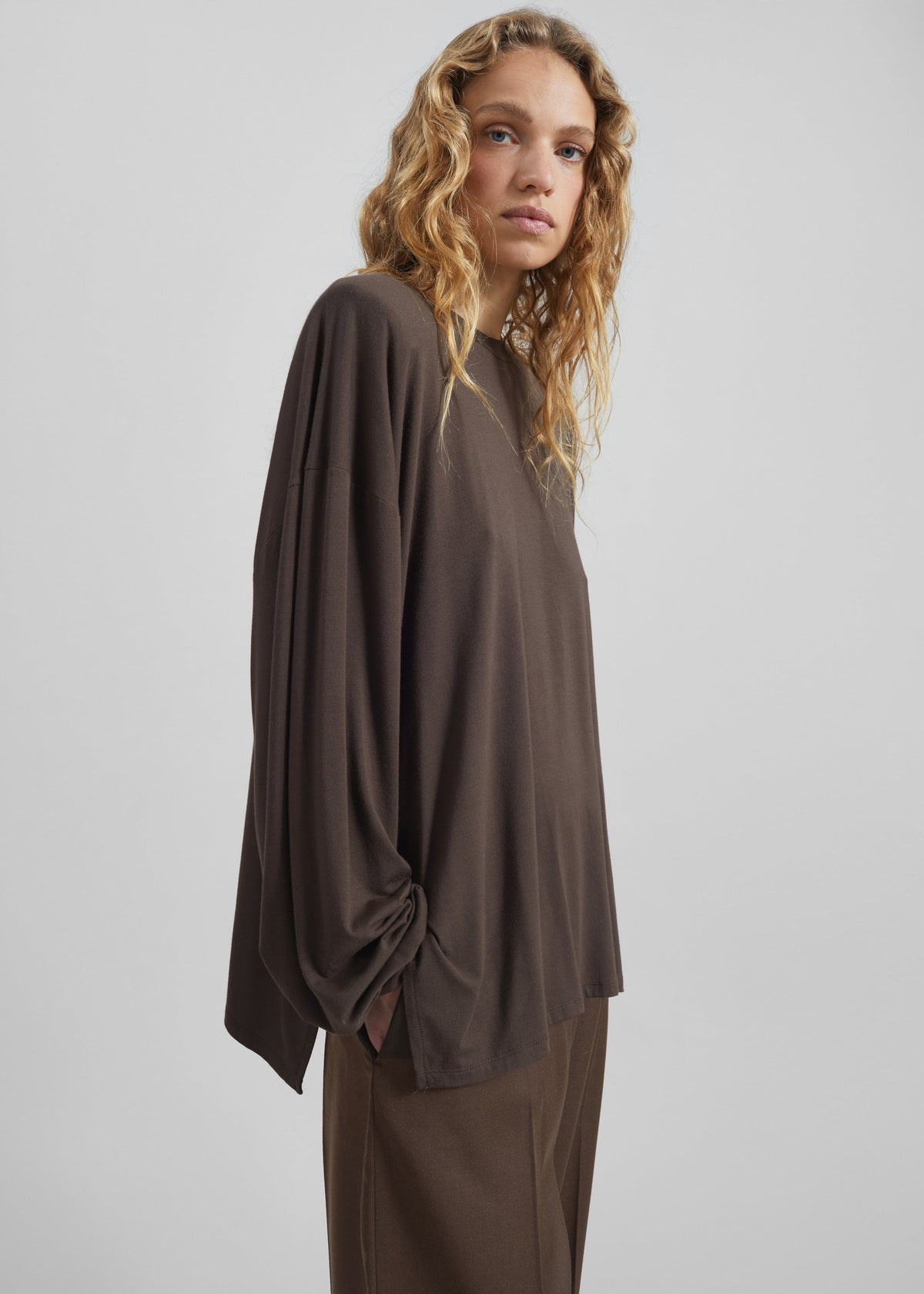 Ravvi Soft Padded Top - Brown β view 3 of 7