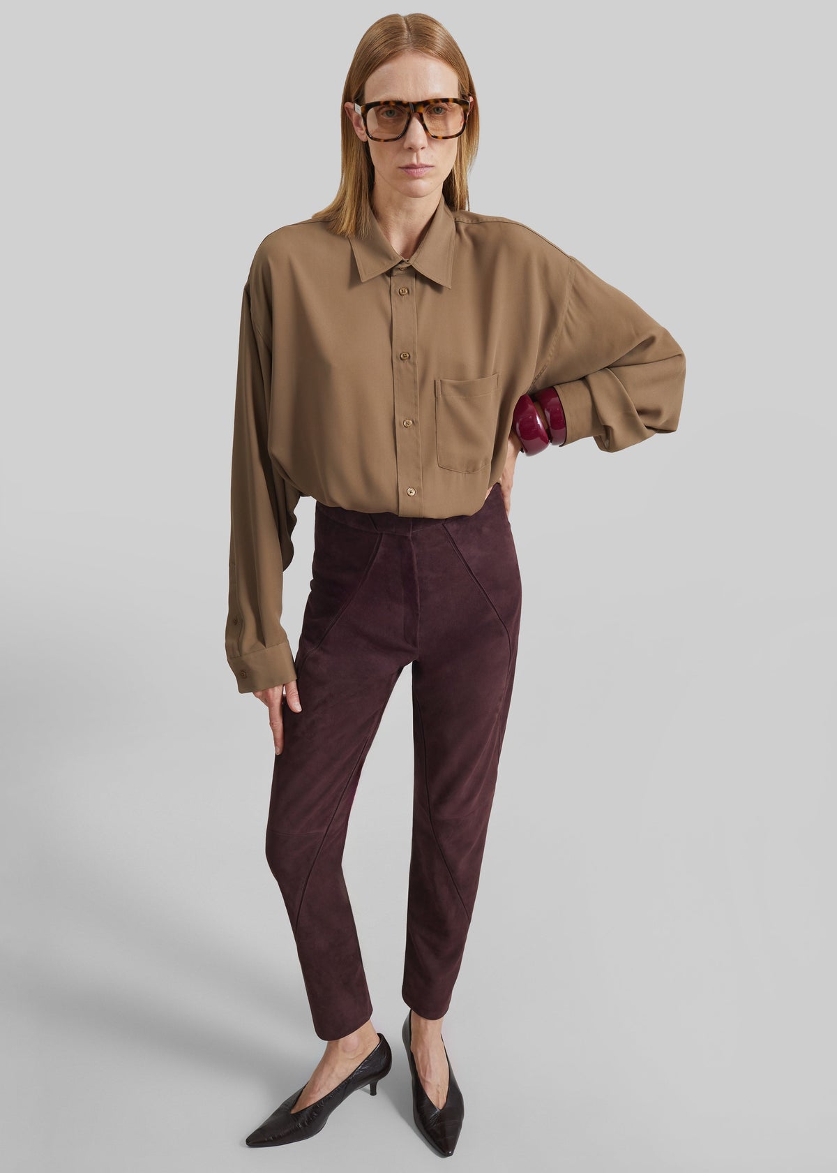 Rema Shirt - Khaki Brown β view 5 of 12