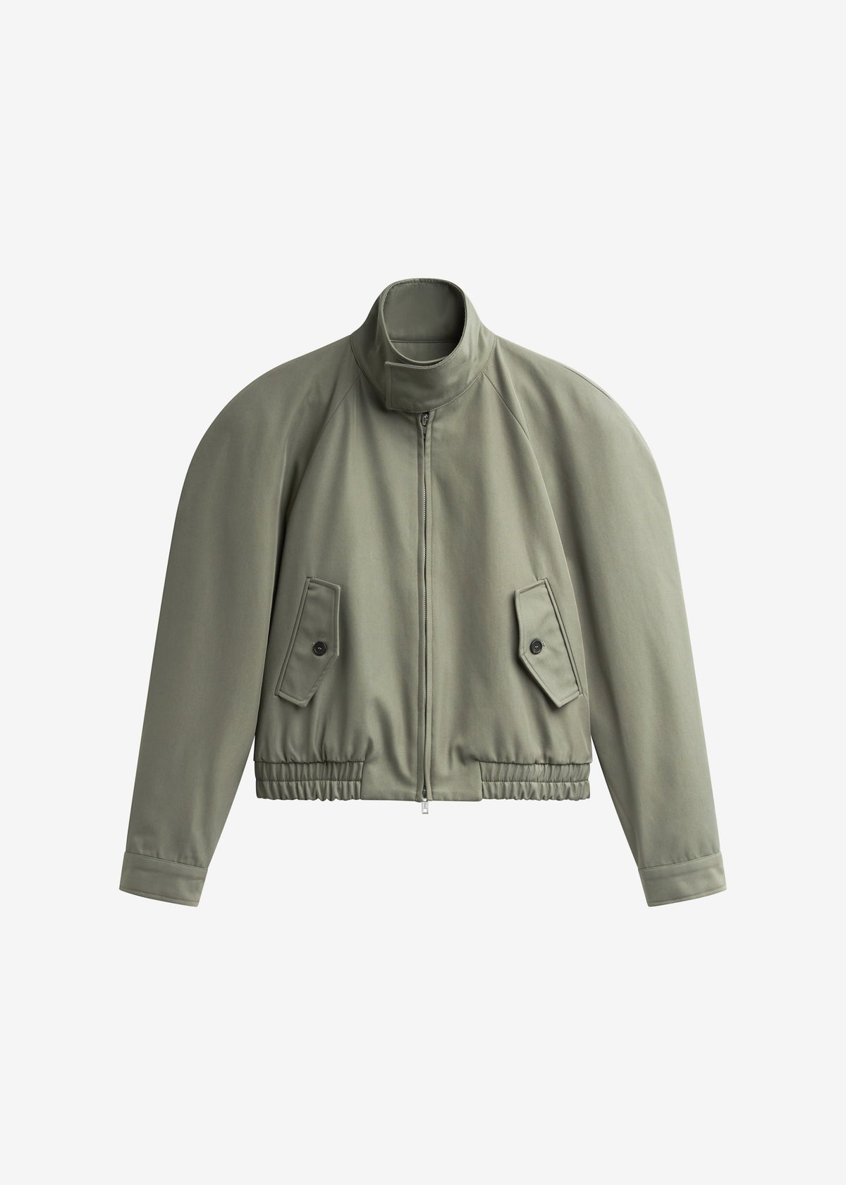 Rennes Curved Blouson Jacket - Sage β view 10 of 10