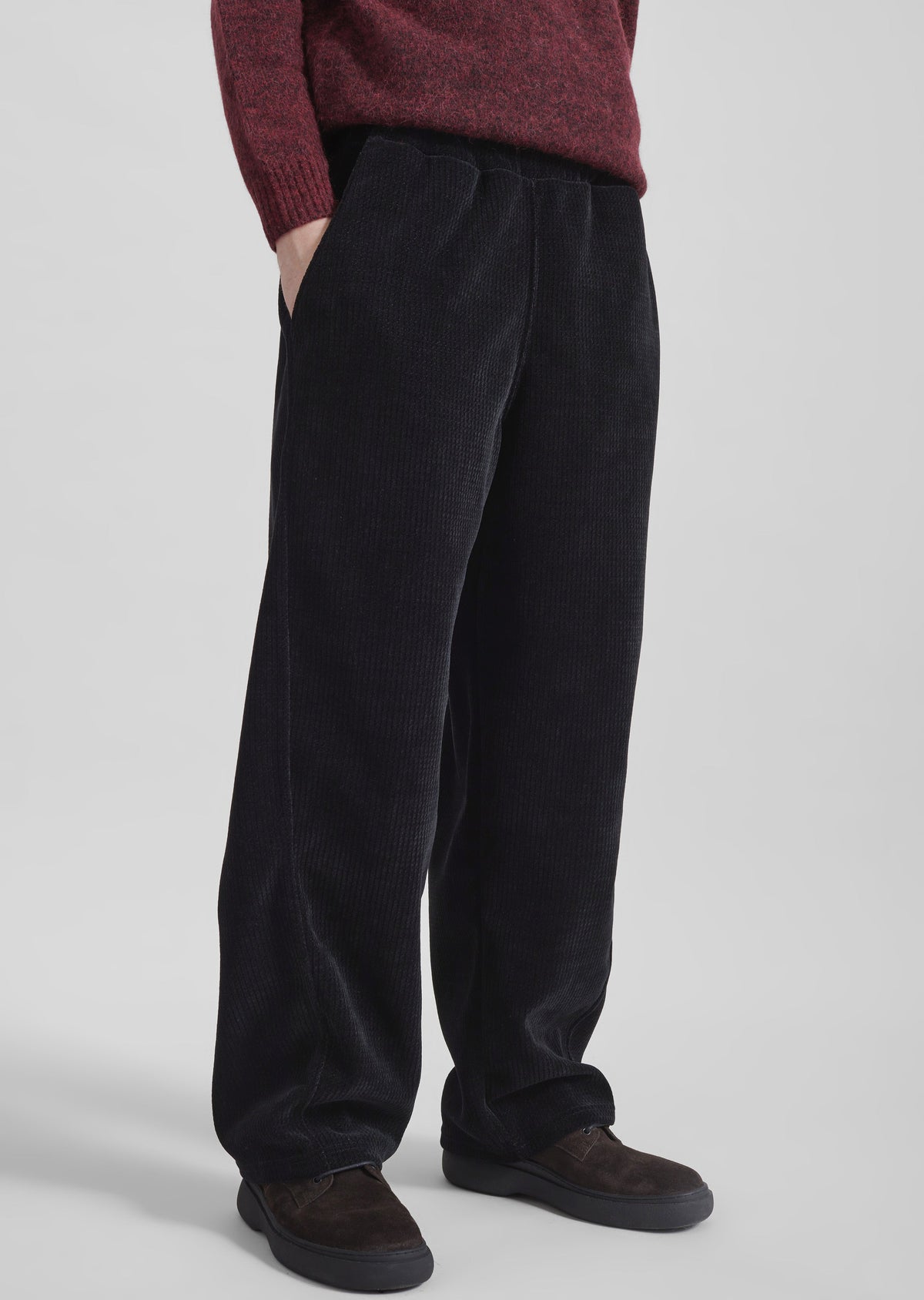 Renzo Velvet Pants - Black β view 4 of 7