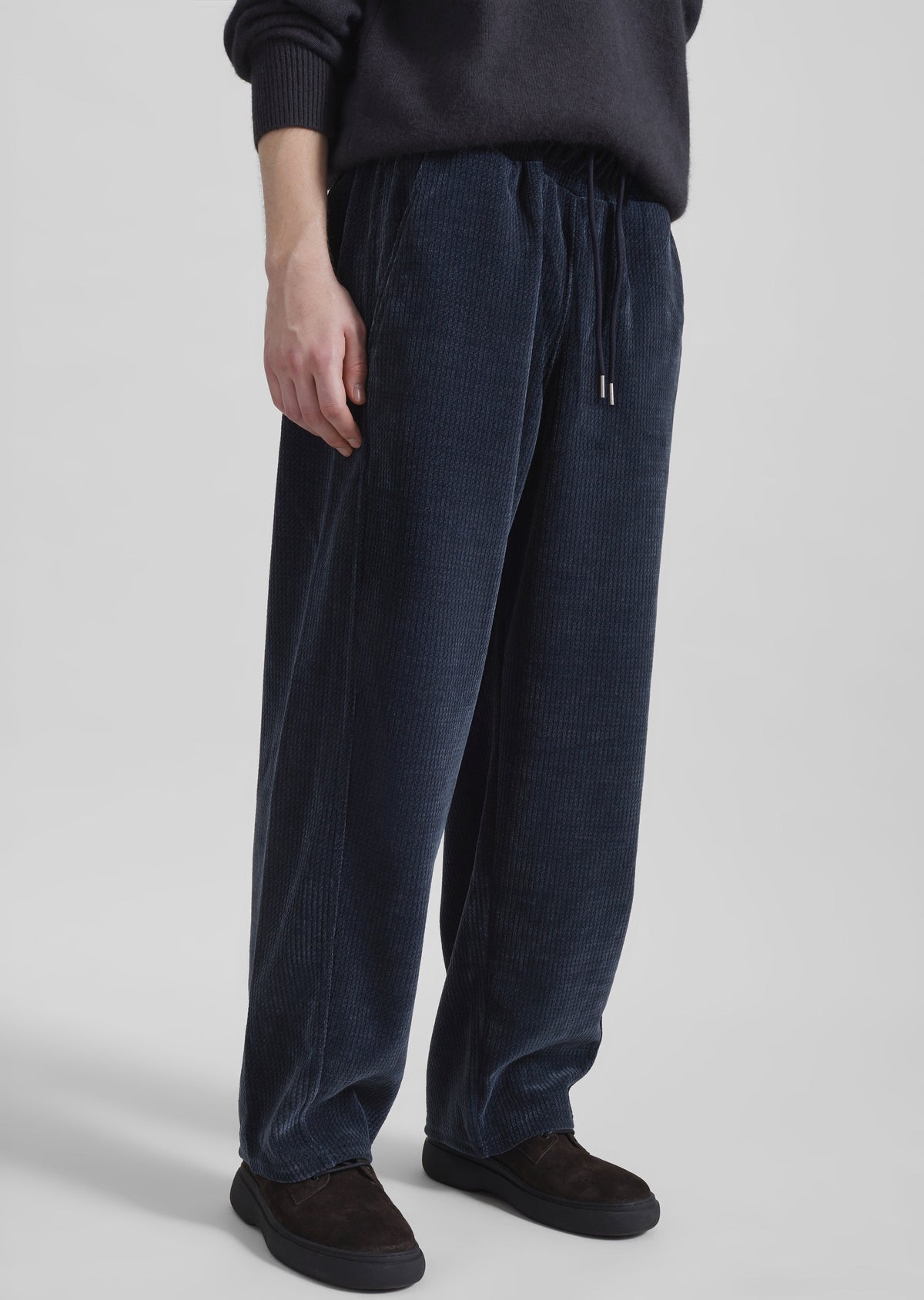 Renzo Velvet Pants - Navy β view 4 of 7