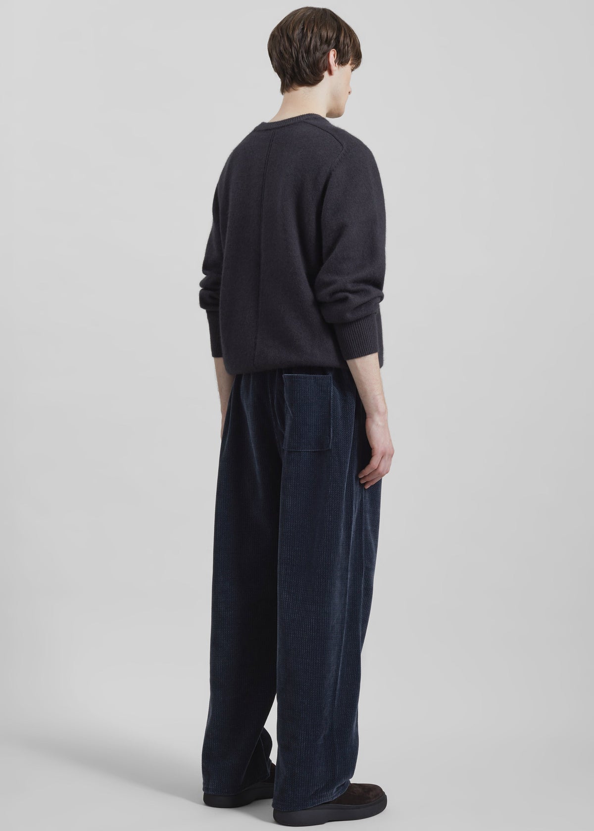 Renzo Velvet Pants - Navy β view 6 of 7